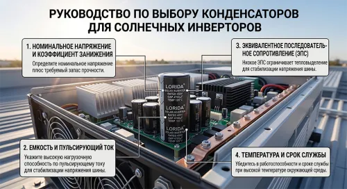Руководство по выбору конденсаторов для солнечного инвертора