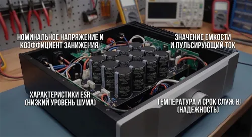 Руководство по выбору конденсаторов для аудиоусилителя